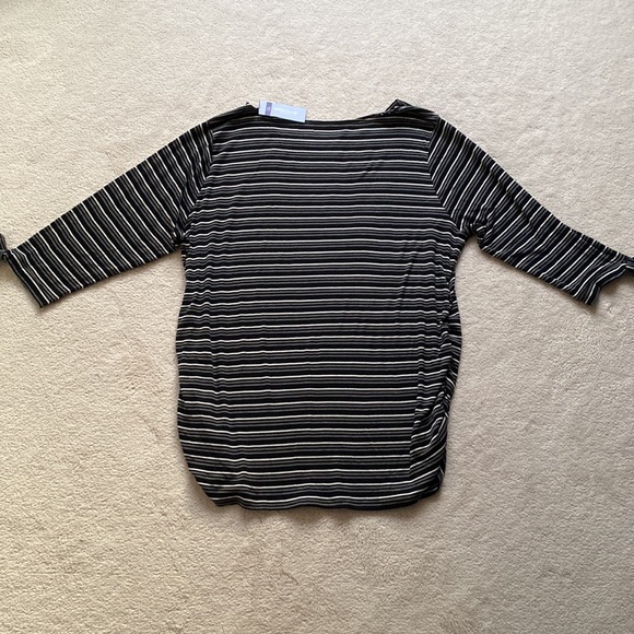 Motherhood Maternity women’s plus size striped top size 3X NWT - Picture 5 of 6